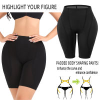 Womens Large Size High Waist, Hips, Buttocks, Abdomen, Sponge Pad, Fake Buttocks, Buttocks, Body Shaping Pants, Slim Pants