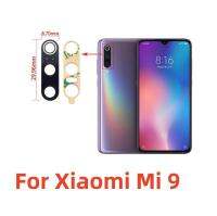 Xiaomi Mi 9 /Mi 9 Se 100% กล้องหลังเดิมฝาเลนส์กระจกพร้อมที่ยึดเฟรมสติกเกอร์อะไหล่เว็บแคม