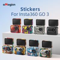 Insta360 Go3 Stickers Protective Film Scratch-Proof Decals Removable Color Skin Insta 360 Go 3 Camera Accessories