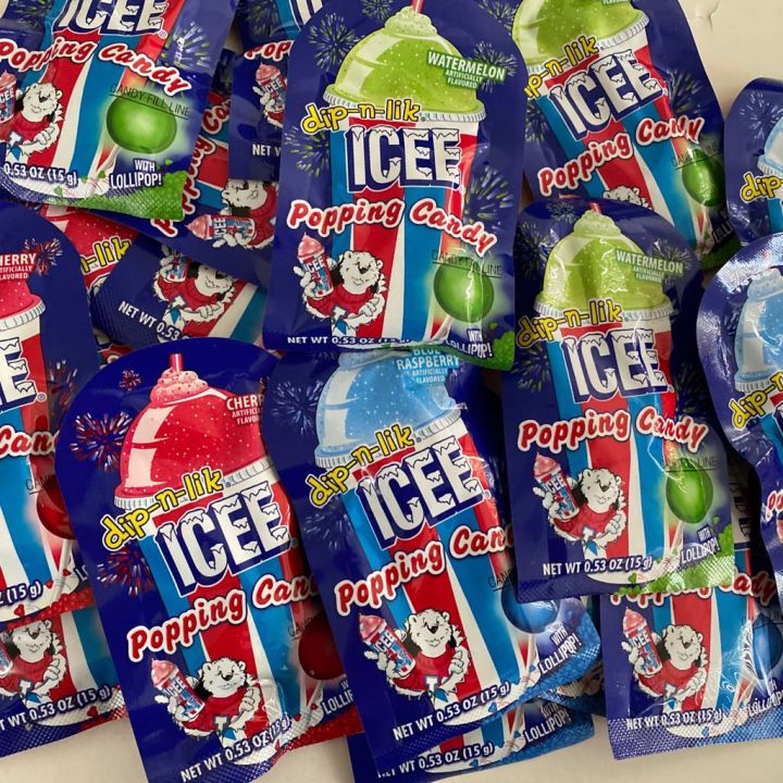 Kokos Icee Dip N Lik Popping Candy With Lollipop Lazada Ph 5460