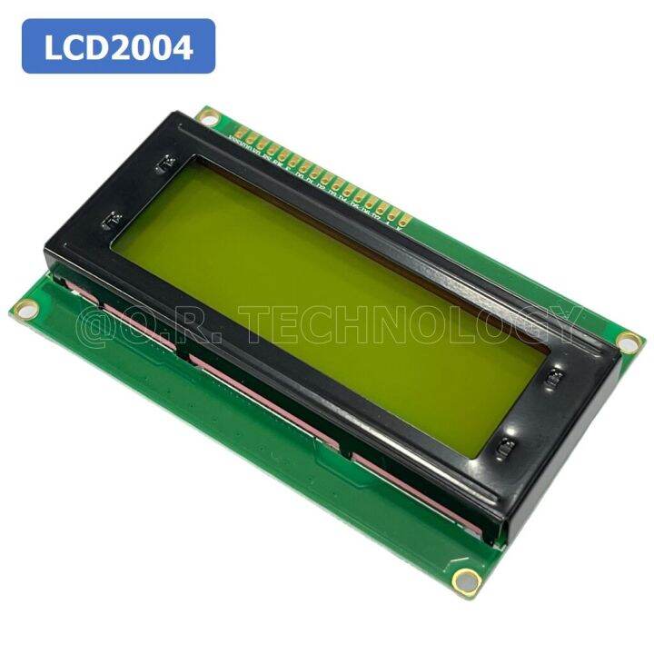 1ชิ้น-aa016-โมดูลจอแสดงผล-lcd2004-yellow-green-backlight-จอแสดงผล-หน้าจอ-lcd-module