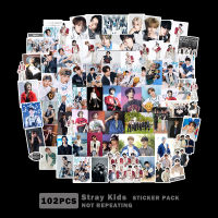 Csbi 102ชิ้น/เซ็ต Kpop Stray 2023 EPH Social Path SUPER BOWL-Japanesever อัลบั้มสติ๊กเกอร์ PVC สำหรับแล็ปท็อปกระเป๋า HAN Seungmin Felix Hyuni.jin Changn Bin LeeKnow BangChan Patch สติกเกอร์สเก็ตบอร์ด