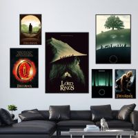 T-The L-Lords of the R-Rings POSTER Picture Prints Fashion Wall Canvas Art Kitchen Decor