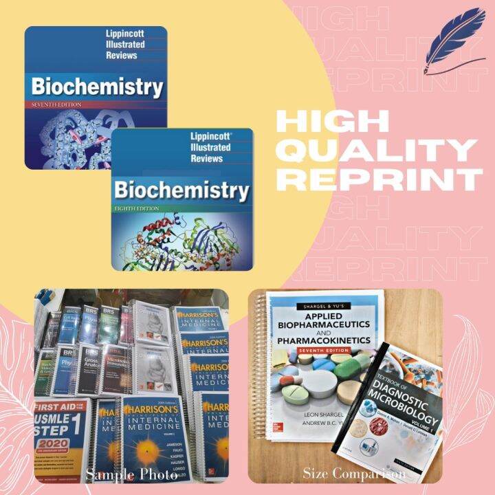 70/80gsm - Lippincott Illustrated Review Of Biochemistry 7th / 8th ...