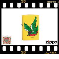 Zippo Tattooed Boy Artist, El Pajaro Sparrow Lemon Matte, new and unfired. Year 2020