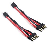 [HOT 2023] 2Pcs Traxxas TRX 2-ชาย1หญิงขนานสายเคเบิลตัวแปลง14awg 3.93in สำหรับ RC LiPO แบตเตอรี่