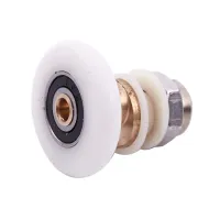 Shower Sliding Door Roller Runner Wheel 27mm Wheel Diameter