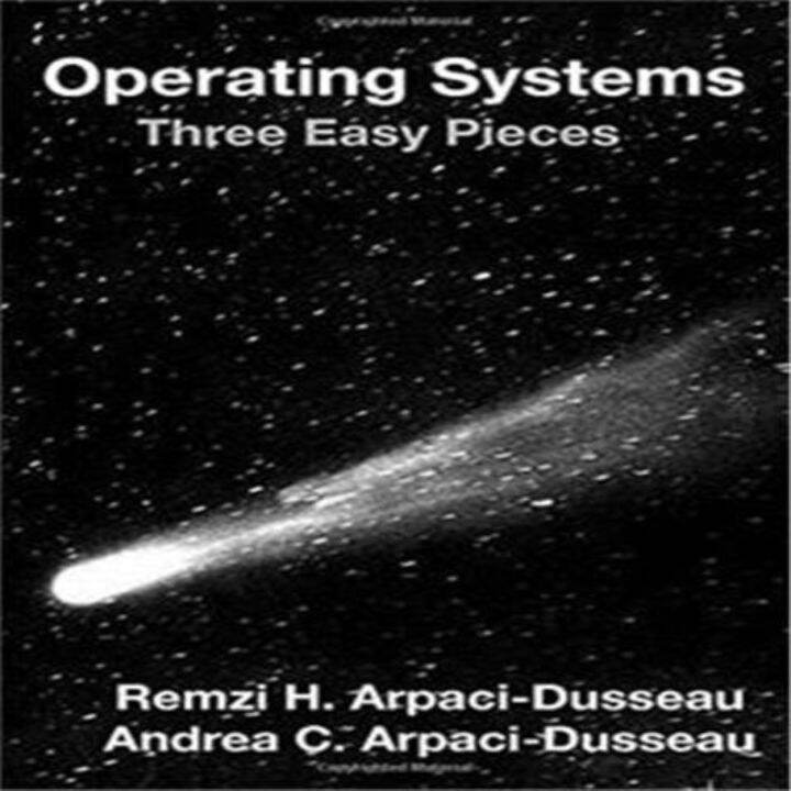 Operating Systems Three Easy Pieces spot English package mail Lazada PH