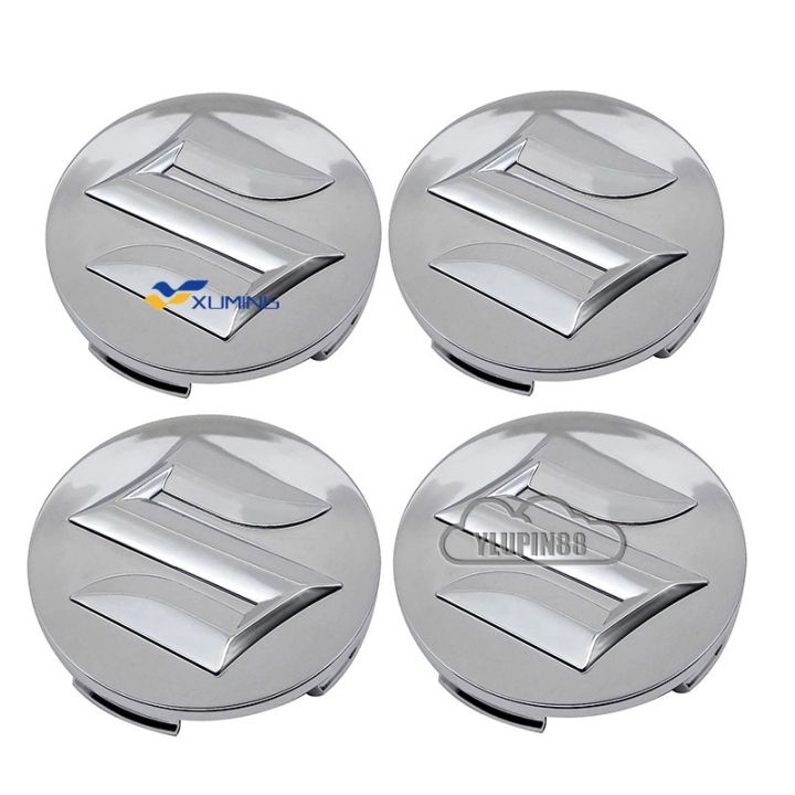 4pcs Car Wheel Center Hub Caps Cover Auto Emblem Badge Wheel Rim Hub ...