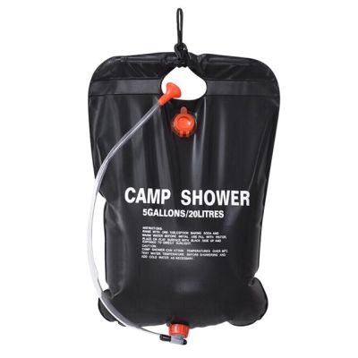 กระเป๋าอาบน้ำอาบน้ำอุ่นพลังงานแสงอาทิตย์กระเป๋าที่เก็บน้ำพีวีซี20L เดินป่าตั้งแคมป์ตั้งแคมป์อุปกรณ์กลางแจ้งแบบพกพา
