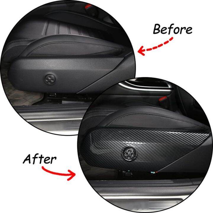 car-seat-adjustment-button-panel-trim-cover-accessories-carbon-fiber-for-mercedes-benz-c-class-w206-c200-c300-2022