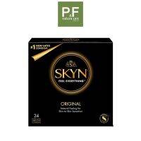 LifeStyles SKYN Original ถุงยางอนามัย ไลฟ์สไตล์ สกินน์ ออริจินัล ขนาด 52 มม. บรรจุ 3 ชิ้น [1 กล่อง] Condom ผิวเรียบ