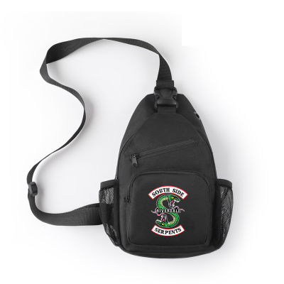 RiverDale A Shoulder Messenger Cross body Bag Neutral Outdoor Sport Beach Bag Chest Bag travel Package Softback school bag