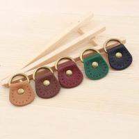 round Pattern bag buckles leather D ring hook Accessories