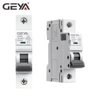 Geya Gym9 1P Mcb ราง Din 220V 400V 6a-63a เบรกเกอร์ประเภท Ac ทำลายความสามารถในการปิด6ka