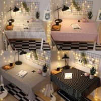 【small stationery】   ผ้าปูโต๊ะผ้าฝ้ายลินิน Ins NordicNetGirl DeskCoffee Table Tablecloth สี่เหลี่ยมผืนผ้า Cafe Tablecloth Table Cover