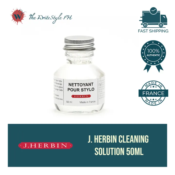 J. Herbin Cleaning Solution 50ml Lazada PH