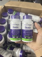 Viên Uống Natrol Biotin beauty 10.000mg Tóc Móng Da - Date 2024 Hàng Mỹ