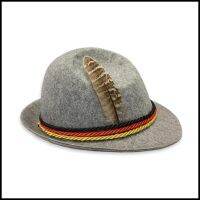 [COD]Octoberfest Tyrolean Hat หมวกบาวาเรียหมวกอัลไพน์หมวกเยอรมนี Christmas Gift