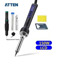 ATTEN 80W / 150W Electric Soldering Iron Station ST-2150D With Digital LCD Display Temperature Adjustable Soldering Iron Tips