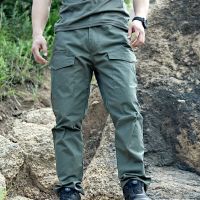 Mens Cargo Pants Casual Army Tactical Pants Waterproof  Trousers For Men Tactical Pants Trousers Mens Clothing Military