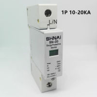 Spd 10ka-20ka 1P อุปกรณ์ป้องกันไฟกระชากอุปกรณ์ป้องกันไฟกระชากไฟฟ้า ~ 385V Ac