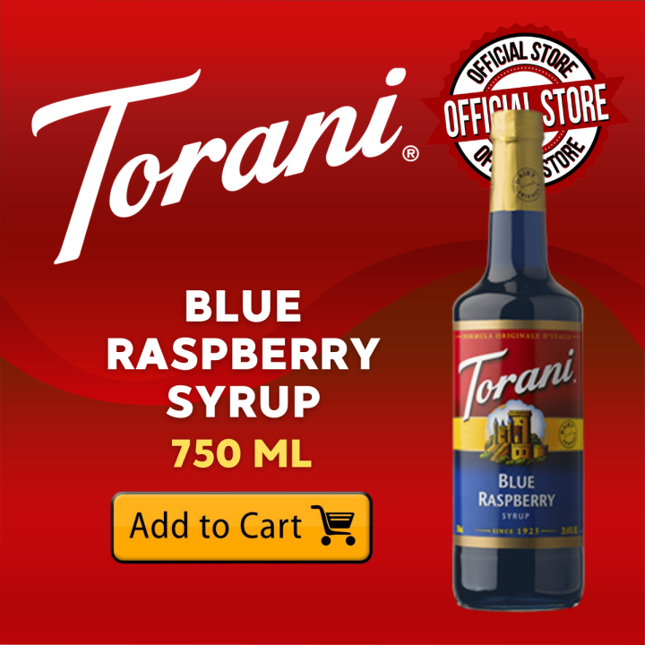 Torani Blue Raspberry Flavoring Syrup 750 mL Lazada PH