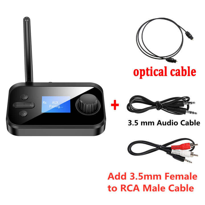 bluetooth-5-0-audio-transmitter-receiver-with-mic-stereo-optical-coaxial-aux-3-5mm-jack-rca-wireless-adapter-pc-car-speaker