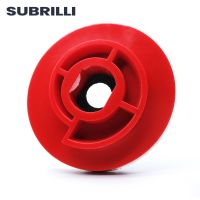 SUBRILLI 4 Plastic Back Holder Snail Lock Adapter For Polishing Pad 100mm Hook And Lock Backer Pad Backing Plate Disc