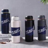 ✣ 800Ml /1000 Ml Large Capacity Stainless Steel Thermos Outdoor Travel Portable Leak-Proof Car Home Vacuum Flask Thermal Bottle