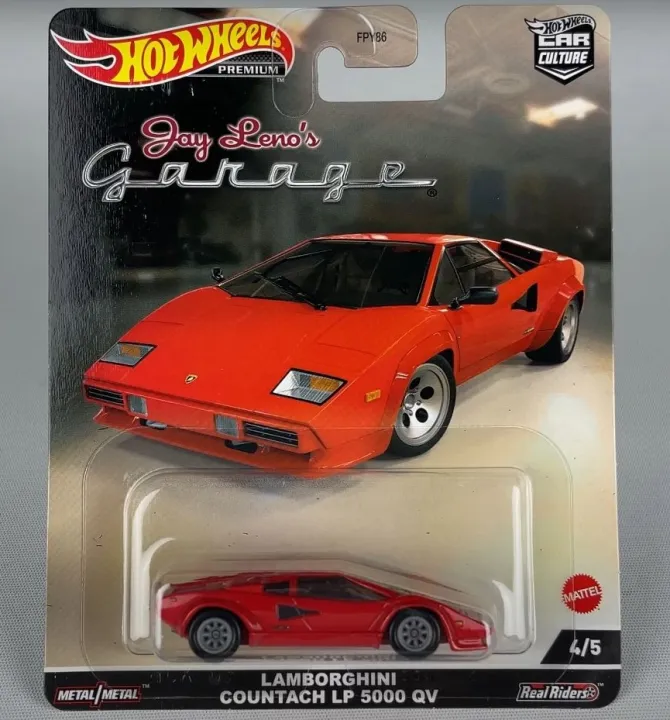 Hot Wheels COUNTACH LP 5000 QV Jay Leno's Garage Lazada