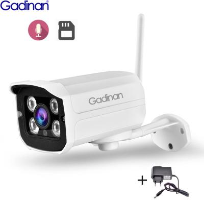 Gadinan 5MP 1080จุดช่องเสียบการ์ด SD ไร้สายเสียงกล้อง IP WiFi กล้องรักษาความปลอดภัย Night Vision โลหะกันน้ำออกกล้องประตู icse