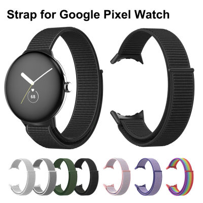 เข้ากันได้กับ Google Pixel Watch Band, Soft Sport Hook &amp; Loop Nylon Band Replacement Strap Bracelet Women Men For Google Pixel Watch 2022