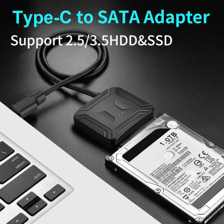 sata-เป็น-usb-c-สาย-usb-3-1ประเภท-c-ถึง2-5-3-5-sata-iii-ฮาร์ดไดรฟ์อะแดปเตอร์0-4m-ฮาร์ดดิสก์ภายนอกฮาร์ดไดรฟ์-s