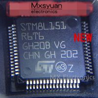 STM8L151R6T6 10ชิ้น/ล็อต STM8L151 LQFP 64ของแท้ใหม่