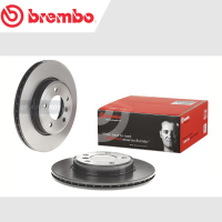 BREMBO จานเบรคหน้า BMW 3 Series E46 (318i 320i 325i) Import (HC) 2002-2005 / 09 7701 11 / ราคาต่อ 1ใบ