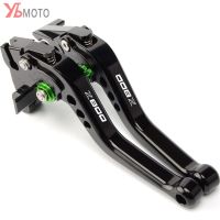 คุณภาพสูงรถจักรยานยนต์สีเขียว CNC ปรับคลัทช์เบรค Levers สำหรับ Kawasaki Z800 Z800E 2013 2014 2015 2016