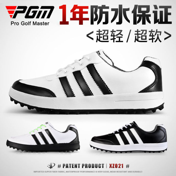 pgm-รองเท้ากอล์ฟของผู้ชาย-รองเท้าสนีกเกอร์ลำลองน้ำหนักเบามากมีปุ่มเบามากๆทรงลำลองนุ่มมากๆสวมใส่สบาย
