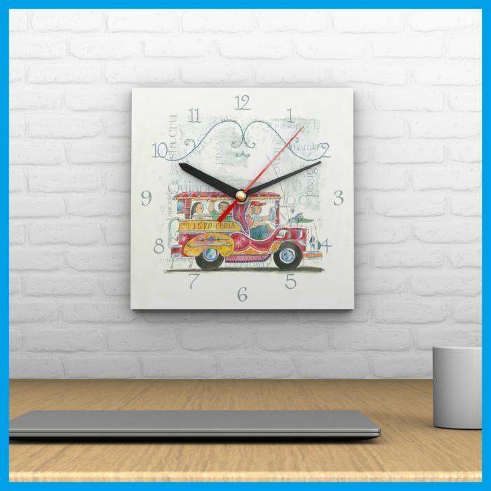 Papemelroti Philippine Wall Clock Home, Wall Decor Gift