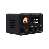 PJ.MIAOLAI SA1000 HiFi Lossless Switching Audio Selector 4 in 2 Out Tube Headphone Power Front Stage Amplifier with VU Meter