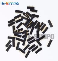 100pcs 2.54mm PH3.5 Single Row Low Short Profile Straight 1x2/3/4/5/8/10P Rohs Goldplate PCB Female Pin Header Socket Connector Watering Systems Garde