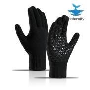 Cycling Anti-slip Knitted Full Finger Gloves Touch Screen Winter Thermal