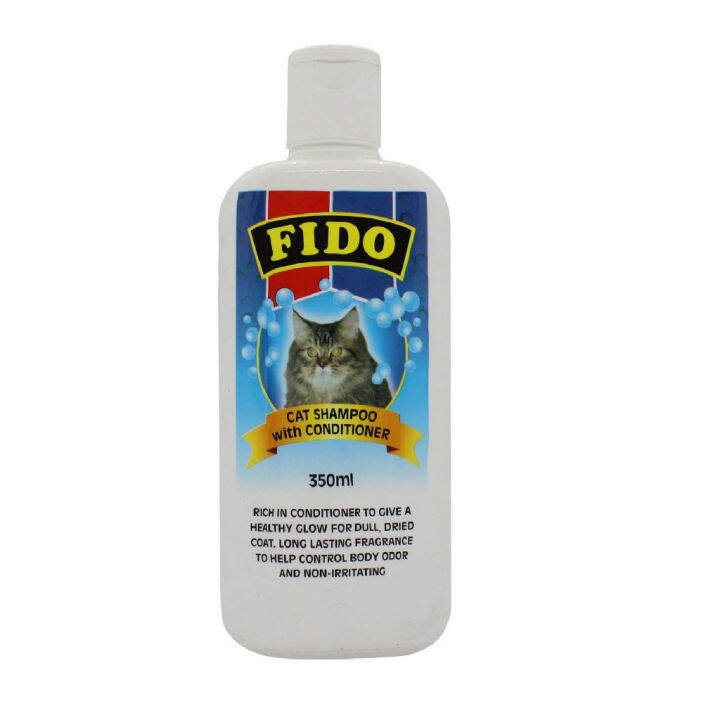 Fido Cat Shampoo With Conditioner (350ml) Lazada