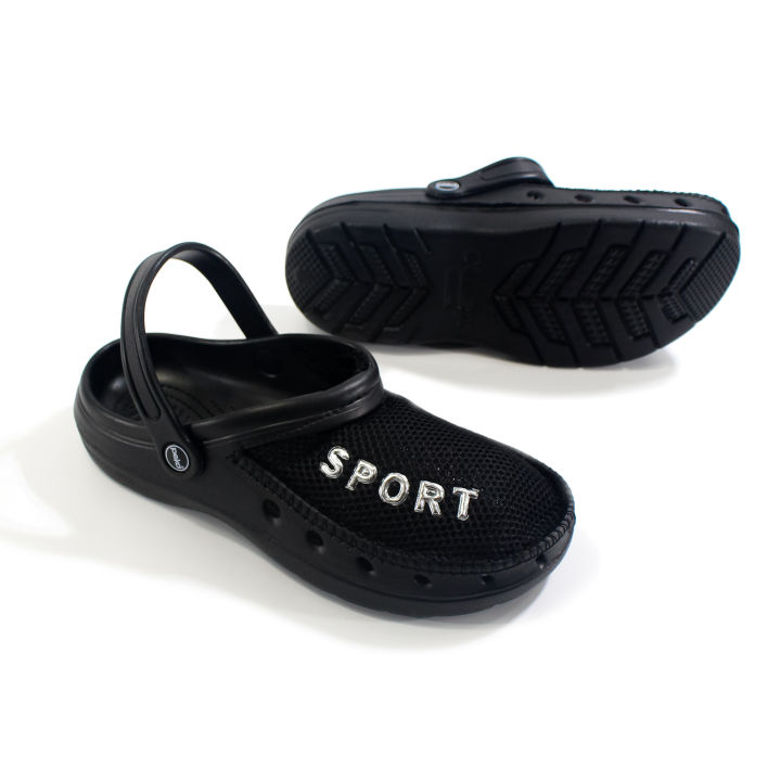 รองเท้าแตะผู้ชาย-รองเท้าแตะแบบสวม-รองเท้าเปิดส้นทรงผ้าใบ-รองเท้ารุ่นแนะนำ-รองเท้าน้ำหนักเบา-สวมง่าย-ใสสบาย-peka-รุ่น-pk-915a