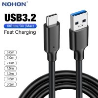 ❁☁ USB C to USB A Cable USB 3.1 3.2 Gen2 10Gbps USB C Data Cable Android Auto 3A for USB C External SSD MacBook Pro iPad Galaxy S23