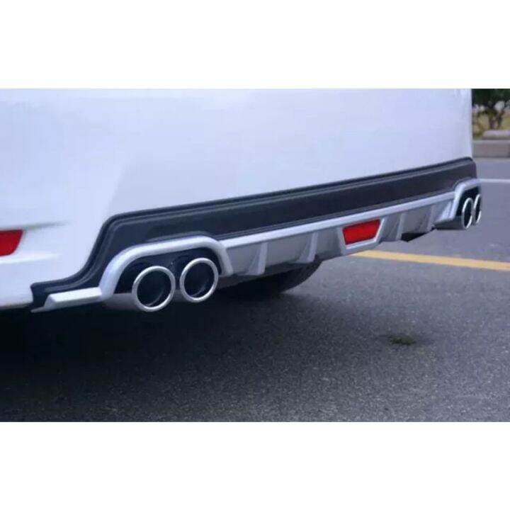 Rear Diffuser Universal Bumper Honey comb design all car hatchback