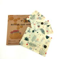 【CW】△✿  Waste Reusable Storage Wrap Sandwich   Cheese Food Wrapping Paper BPA Plastic Beeswax