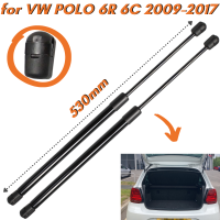 จำนวน (2) Trunk Struts สำหรับ Volkswagen Polo 6R 6C Hatchback 2009-2017ด้านหลัง Tailgate Boot Lift รองรับโช้คอัพแก๊สสปริง