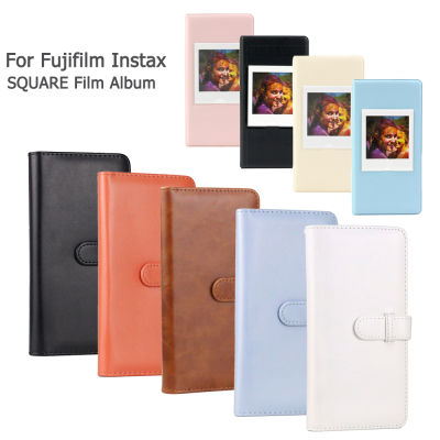 Photo Album Storage Case Organizer For Fujifilm Instax Square Camera SQ1 SQ20 SQ6 SQ10 SP-2 (60 Pockets 80 Slots 12 Pockets)
