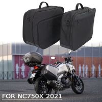 New Motorcycle Side Luggage Bag Saddle Liner Bags  For Honda NC750X NC 750 X NC 750X 2021 2022